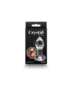 Buttplug Crystal Desires Rainbow Gem S