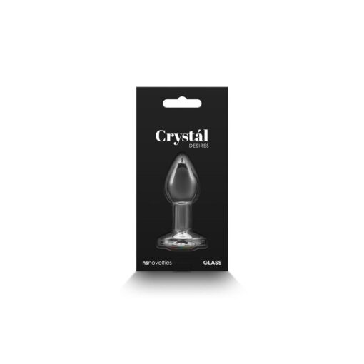 Buttplug Crystal Desires Rainbow Gem S - imagine 2