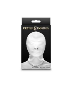 Cagula Fetish and Fashion Zippered White