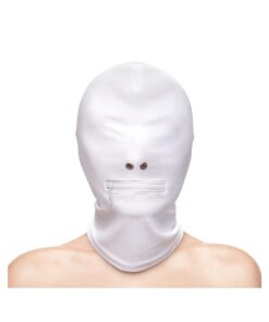 Cagula Fetish and Fashion Zippered White alt