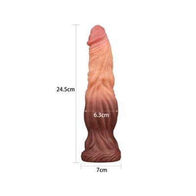 Dildo Lovetoy Nature Cock 9.5inch dimensiuni