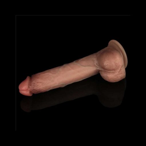 Dildo Lovetoy Sliding Skin Pro 9inch ventuza