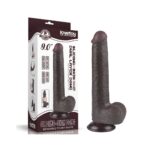 Dildo Sliding Skin 9inch Black