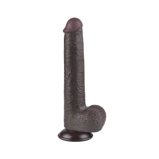 Dildo Sliding Skin 9inch Black alt