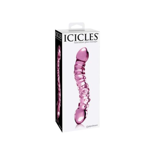 Dildo Sticla Icicles No 55 Pink