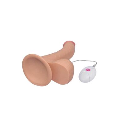 Dildo Vibrator The Ultra Soft Dude 8.8inch baza cu ventuza