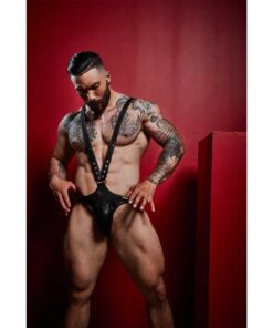 Ham BL4CK by C4M Dungeon Black Harness