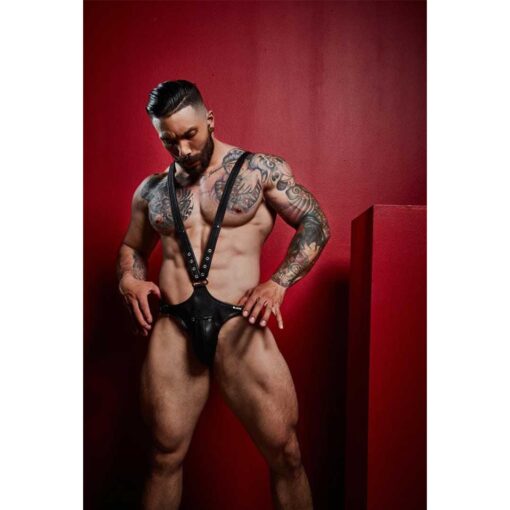 Ham BL4CK by C4M Dungeon Black Harness