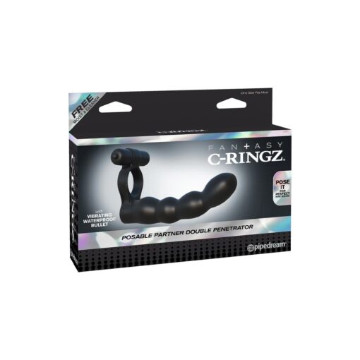 Inel Vibrator Posable Partner Double Penetrator
