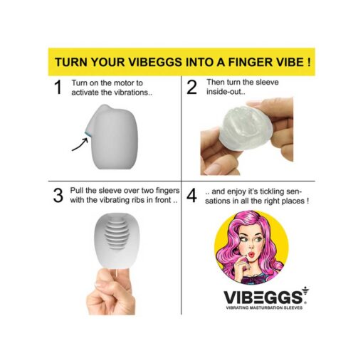 Ou Masturbator VIBEGGS Twisty Tongues instructiuni