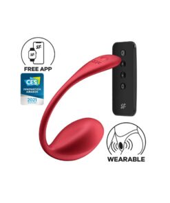 Ou Vibrator Satisfyer Shiny Petal Red alt