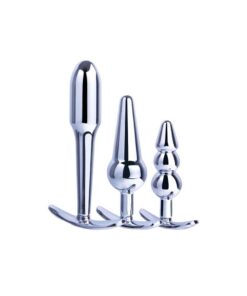 Set Buttpluguri Metal Hardware Gear 3 in 1 alt