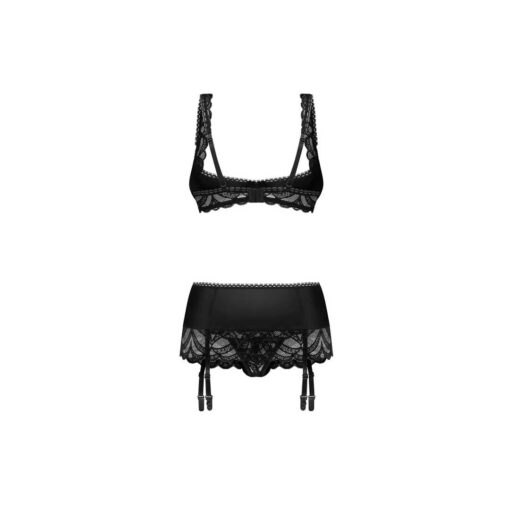 Set Lenjerie Erotica Lecille L XL set fara model spate