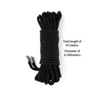 Sfoara Bondage Rebellion Reign Ebony Silk dimensiune