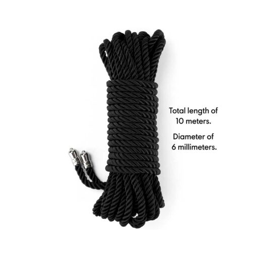 Sfoara Bondage Rebellion Reign Ebony Silk dimensiune
