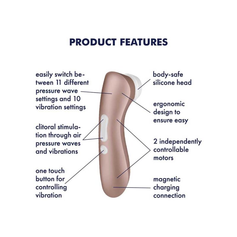 Stimulator Clitoris Satisfyer Pro 2 plus functii