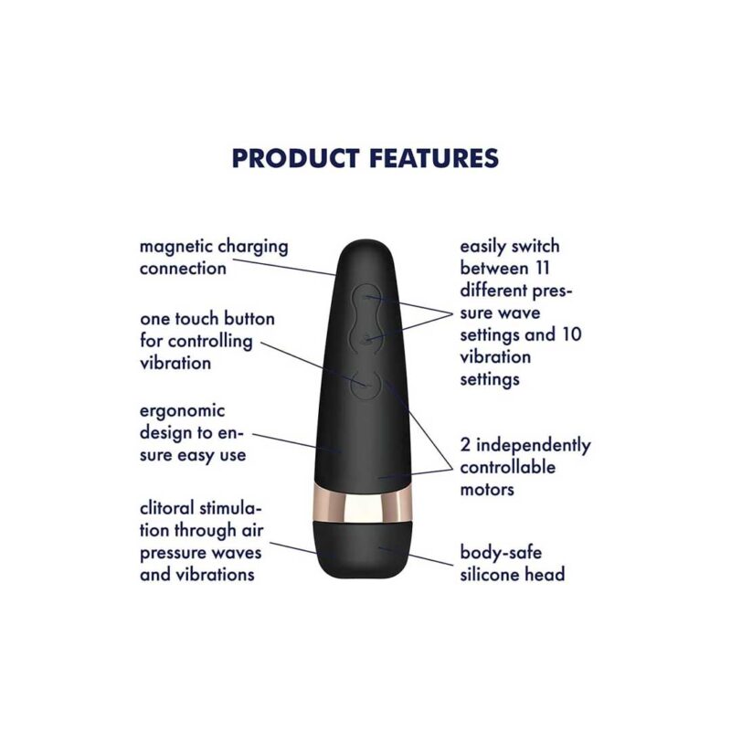 Stimulator Clitoris Satisfyer Pro 3 plus caracteristici