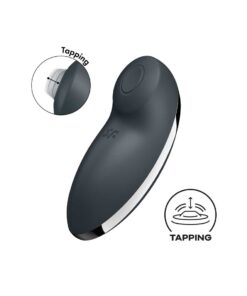 Stimulator Clitoris Satisfyer Tap and Climax 2 Gri alt