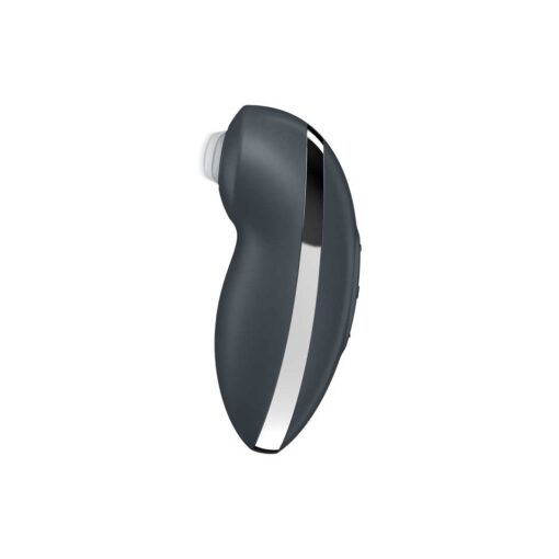 Stimulator Clitoris Satisfyer Tap and Climax 2 Gri lateral