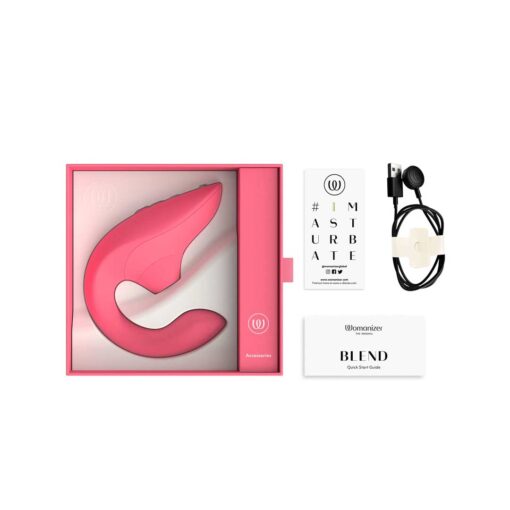 Stimulator Clitoris Womanizer Blend continut cutie