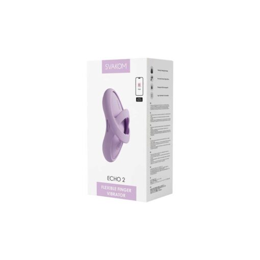 Vibrator Deget Svakom Echo 2 Pink Lilac