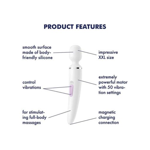Vibrator Masaj Satisfyer Wand er Woman functii