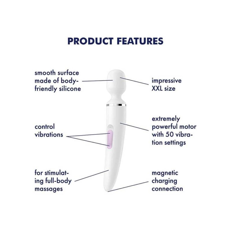 Vibrator Masaj Satisfyer Wand er Woman functii