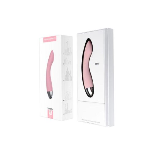 Vibrator Punct G Svakom Amy Pink - imagine 3