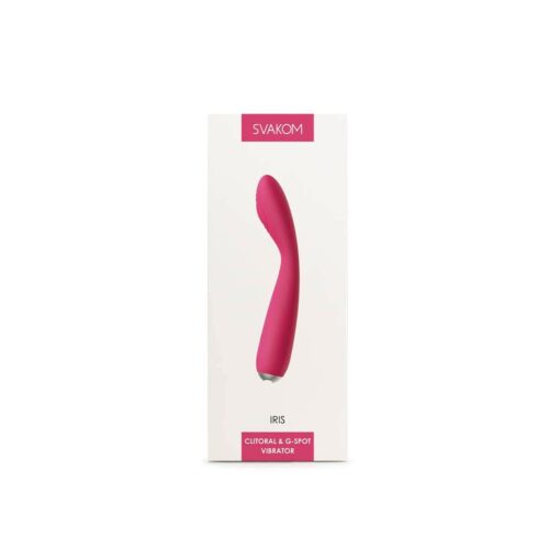 Vibrator Punct G Svakom Iris Plum Red