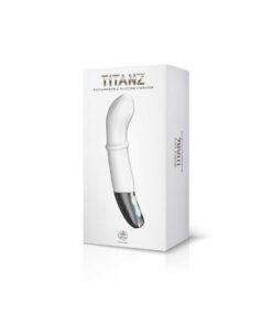 Vibrator Punct G Titanz 7inch Ivory White