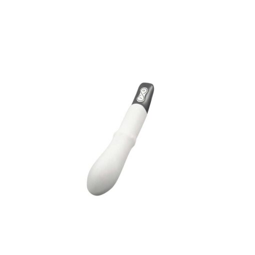 Vibrator Punct G Titanz 7inch Ivory White butoane