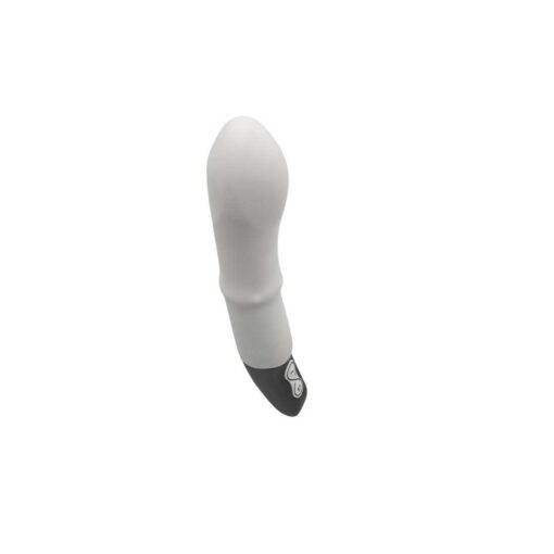 Vibrator Punct G Titanz 7inch Ivory White deasupra