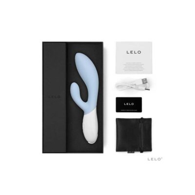 Vibrator Rabbit LELO INA 3 Seafoam continut cutie