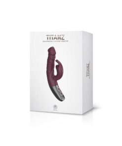 Vibrator Rabbit Titanz 7inch Rubine Red