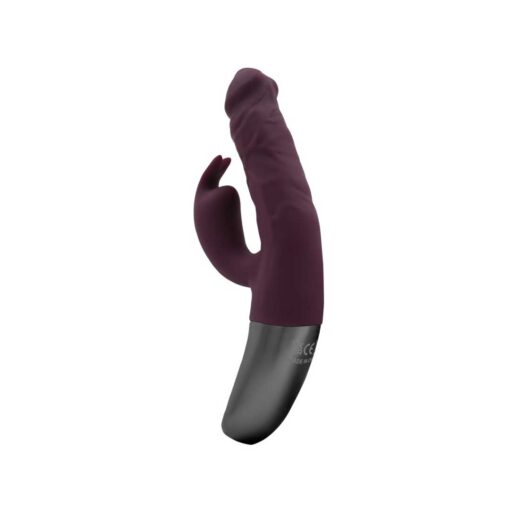 Vibrator Rabbit Titanz 7inch Rubine Red - imagine 4