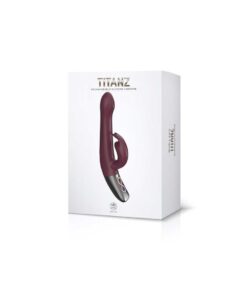 Vibrator Rabbit Titanz 8.5inch Rubine Red