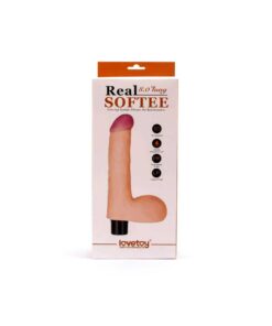 Vibrator Realistic Real Softee 8inch