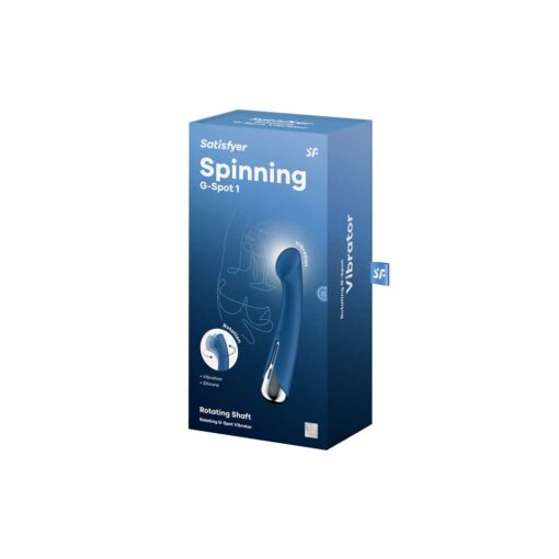 Vibrator Spinning G Spot 1 Blue