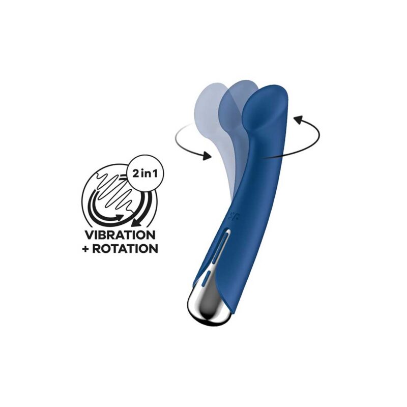 Vibrator Spinning G Spot 1 Blue alt