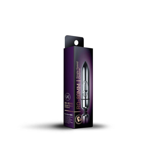Glont Vibrator Rocks-Off RO-80MM Chrome