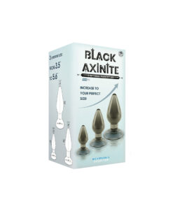 Set Buttplug NMC Black Axinite 3-in-1