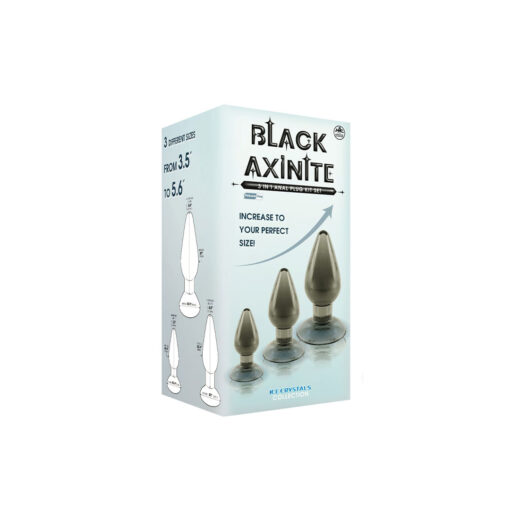 Set Buttplug NMC Black Axinite 3-in-1