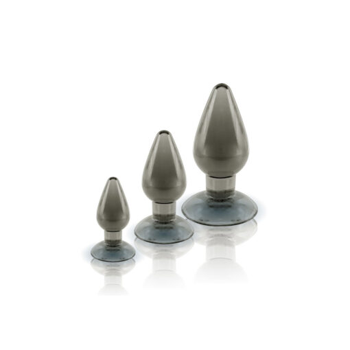 Set Buttplug NMC Black Axinite 3-in-1