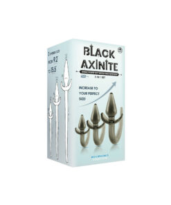 Set Buttplug NMC Blak Axinite 3 in 1 Tail Design