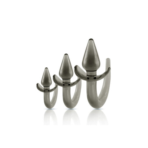 Set Buttplug NMC Blak Axinite 3 in 1 Tail Design