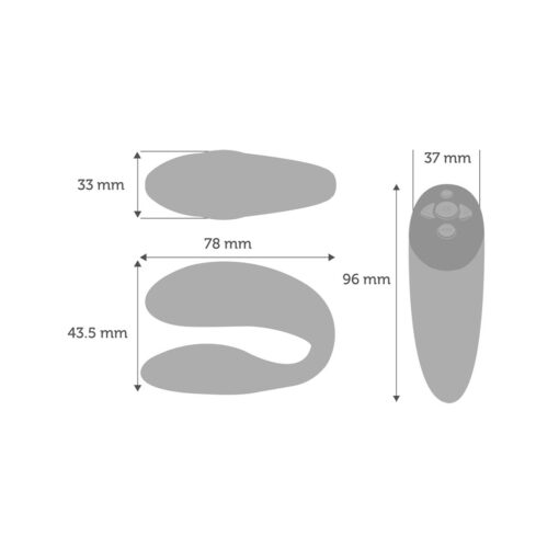 Vibrator Cuplu We-Vibe Chorus Blue