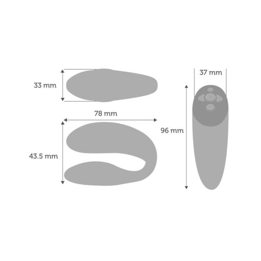 Vibrator Cuplu We-Vibe Chorus Oranj