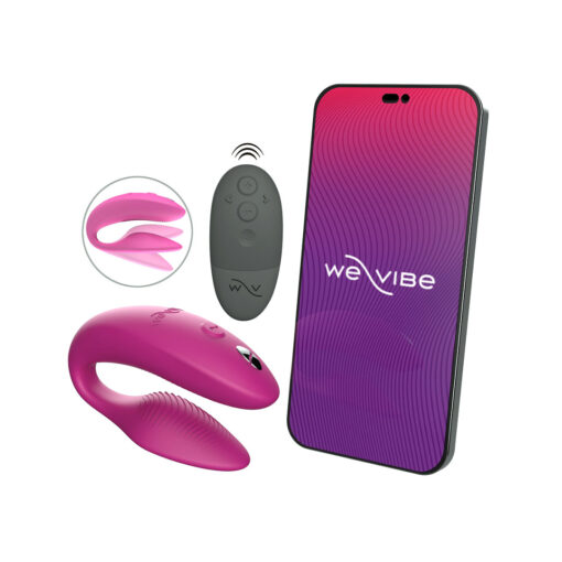 Vibrator Cuplu We-Vibe Sync 2 Roz