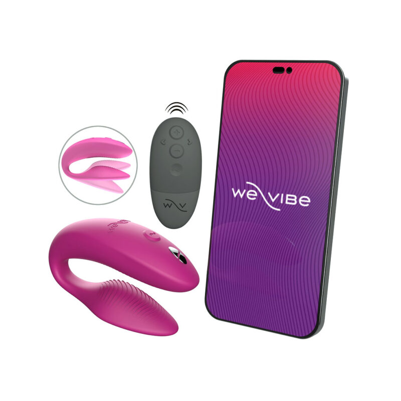 Vibrator Cuplu We-Vibe Sync 2 Roz