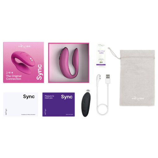 Vibrator Cuplu We-Vibe Sync 2 Roz